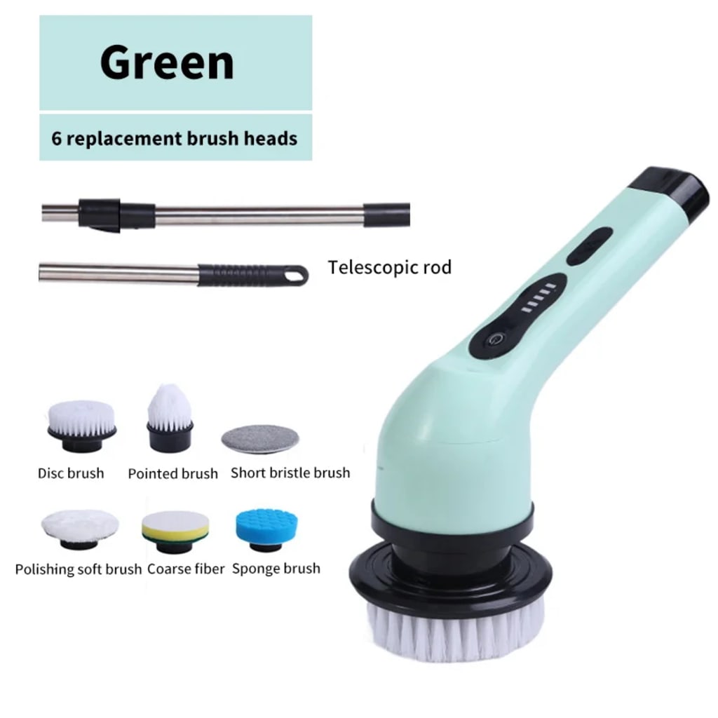 ELECTRIC BRUSH   - easy clean and time saving